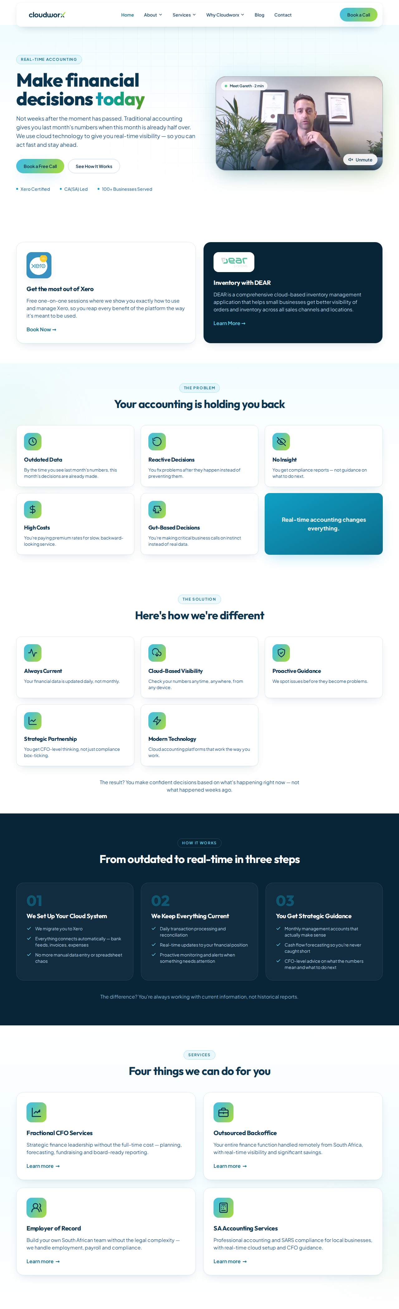 Cloudworx cloud accounting website
